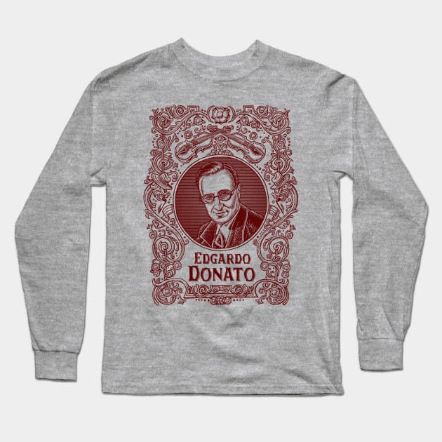 Edgardo Donato (in red) Long Sleeve T-Shirt by Lisa Haney